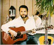 Paul playing his 6 string